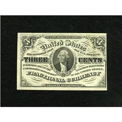 Fr. 1227 3c Third Issue New. An attractive examp