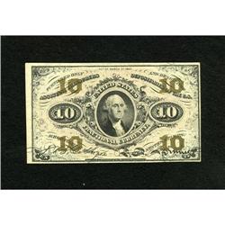 Fr. 1251 10c Third Issue Choice New. Bright bron