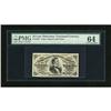 Image 1 : Fr. 1291 25c Third Issue PMG Choice Uncirculated