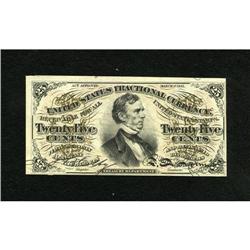 Fr. 1291 25c Third Issue Choice About New. This