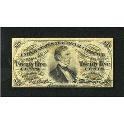 Fr. 1298 25c Third Issue Extremely Fine-About Ne