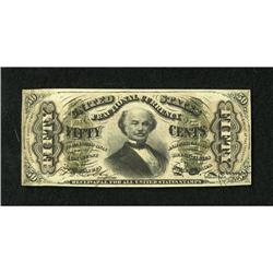 Fr. 1327 50c Third Issue Spinner About New. A li