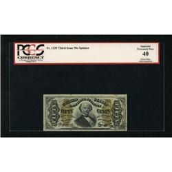 Fr. 1335 50c Third Issue Spinner PCGS Apparent E