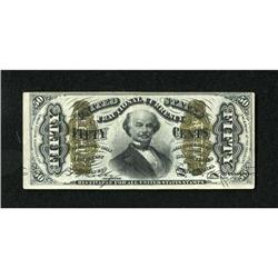 Fr. 1339 50c Third Issue Spinner Type II Extreme