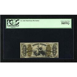 Fr. 1362 50c Third Issue Justice PCGS Choice Abo