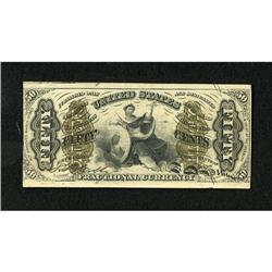 Fr. 1364 50c Third Issue Justice Choice About Ne