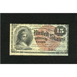 Fr. 1271 15c Fourth Issue About New. This is a n