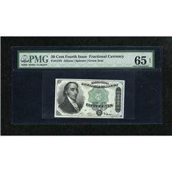 Fr. 1379 50c Fourth Issue Dexter PMG Gem Uncirculated 6