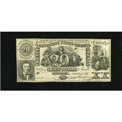 CT20 $20 1861. This contemporary counterfeit sho