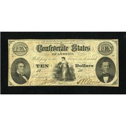 T25 $10 1861. This attractive and original $10 i