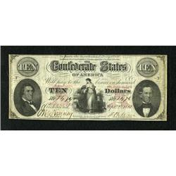 T26 $10 1861. This is an otherwise bright Fine L