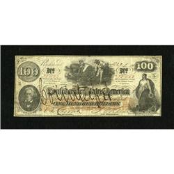 CT41 $100 1862. This contemporary counterfeit ha