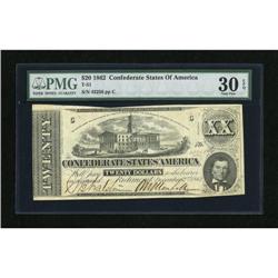 T51 $20 1862. This is an attractive mid-grade $2