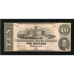 T52 $10 1862. This is a 3 Series note from this