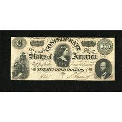 T65 $100 1864. Original surfaces and robust edge