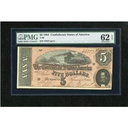 T69 $5 1864. Here is another note consecutive to