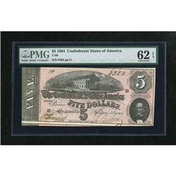 T69 $5 1864. Here is a consecutive note to the p