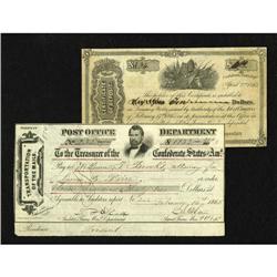 Trans Mississippi Post Office Department Check f