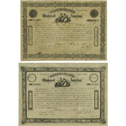 Ball 26 Cr. 15 $500 1861 Bond VG Ball 27 Cr. 14