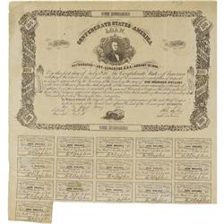 Counterfeit Ball C72 Cr. X34 Bond $100 1861 Fine