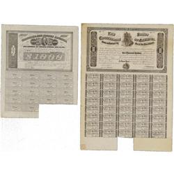 Ball 280; 360 Cr. 138; 149 $1000 Bonds 1863-64.