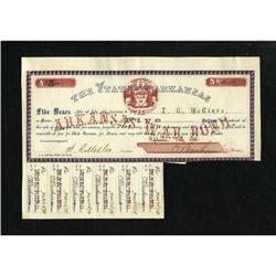 Little Rock, AR- State of Arkansas $5 Sept. 24,