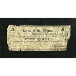 Jacksonville, FL- Bank of St. Johns 5 March 1,