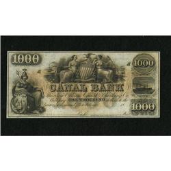 New Orleans, LA- Canal Bank $1000 18__ This rema