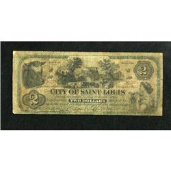 St. Louis, MO- City of St. Louis $2 Nov. 1, 1873