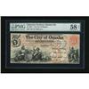 Omaha, NE- City of Omaha $3 Dec 1, 1857 This att