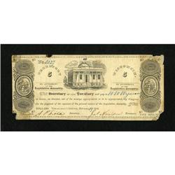 Wisconsin Territory- Territory of Wisconsin $5 F