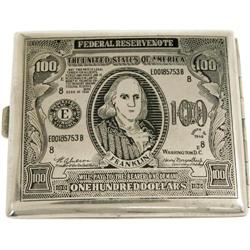 $100 Cigarette Case. The hinge is perfect, but t