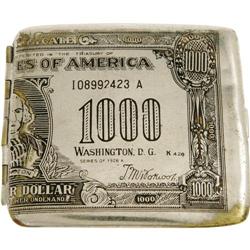 $1000 Cigarette Case. $1000s are popular in this