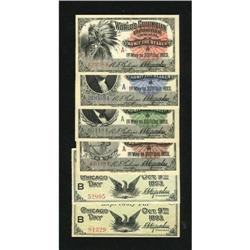 World's Columbian Exposition "A" Tickets 1893 Ch