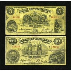 Toronto, ON- Bank of Toronto $5 Jan. 2 1937 Ch.