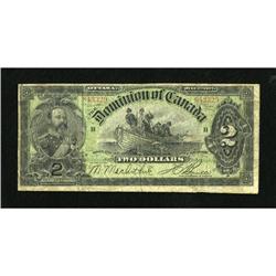 DC-14c $2 1897 This is an average circulated exa