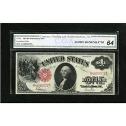 Fr. 39 $1 1917 Legal Tender CGA Choice Uncircula