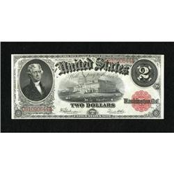 Fr. 60 $2 1917 Legal Tender New. A touch of flat