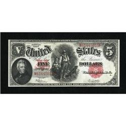 Fr. 91 $5 1907 Legal Tender Choice About New. A