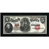 Fr. 91 $5 1907 Legal Tender Choice About New. A