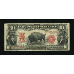 Fr. 121 $10 1901 Mule Legal Tender Fine. This Bi