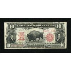 Fr. 122 $10 1901 Legal Tender Fine+. Solid margi