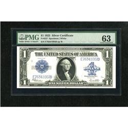 Fr. 237 $1 1923 Silver Certificate PMG Choice Un