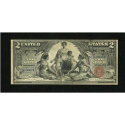 Fr. 248 $2 1896 Silver Certificate Fine. The pri