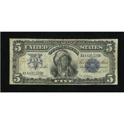 Fr. 271 $5 1899 Silver Certificate Very Good. Th
