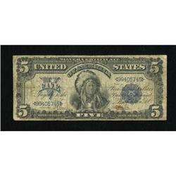 Fr. 271 $5 1899 Silver Certificate Good-Very Goo