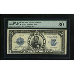 Fr. 282 $5 1923 Silver Certificate PMG Very Fine