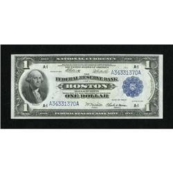 Fr. 710 $1 1918 Federal Reserve Bank Note Choice