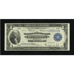 Fr. 716 $1 1918 Federal Reserve Bank Note About