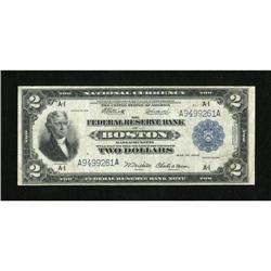 Fr. 749 $2 1918 Federal Reserve Bank Note Very F